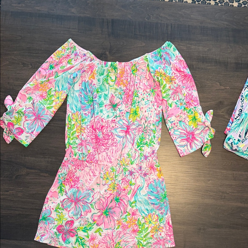 Lilly Pulitzer Lana Skort Romper - Picture 7 of 7